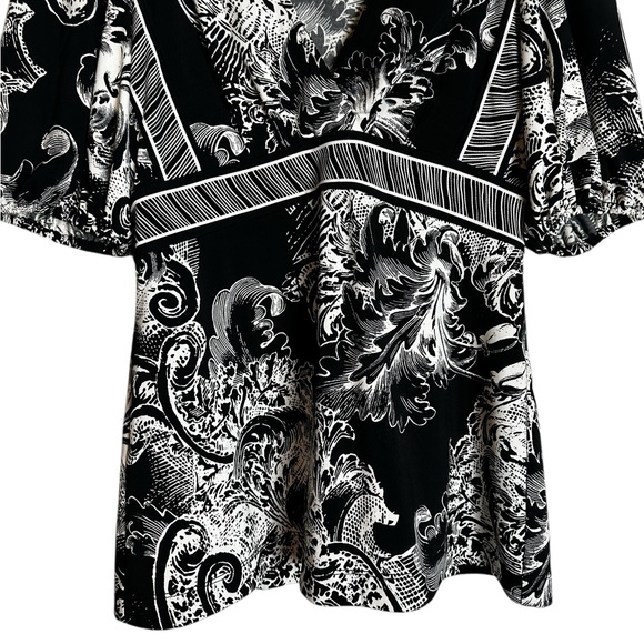 Vintage Y2KBCBG Babydoll Top Boho Fairy Grunge WhimsiGoth Size Small - Picture 5 of 6